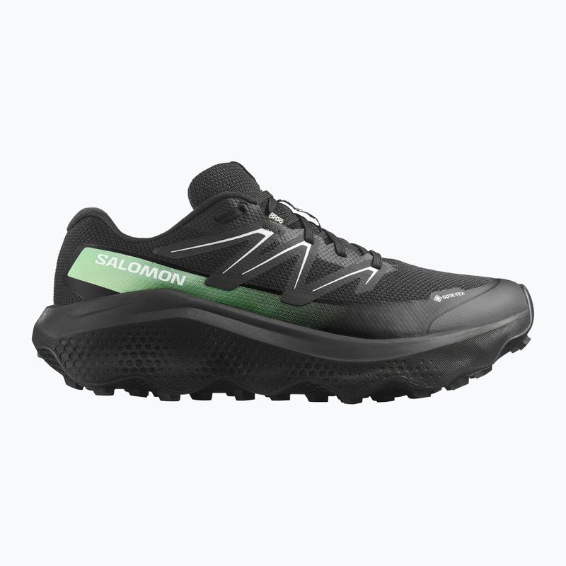 Pánské běžecké boty Salomon Ultra Flow 2 GTX black/black/patina green 8