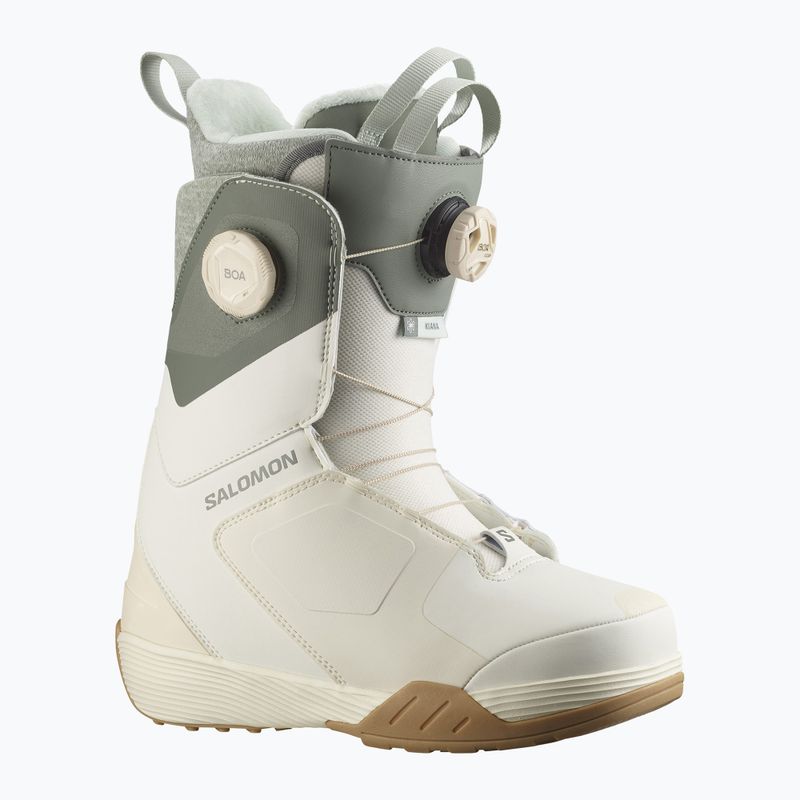 Dámské snowboardové boty Salomon Kiana Dual Boa W vanilla ice/agave green/clearly aqua 6