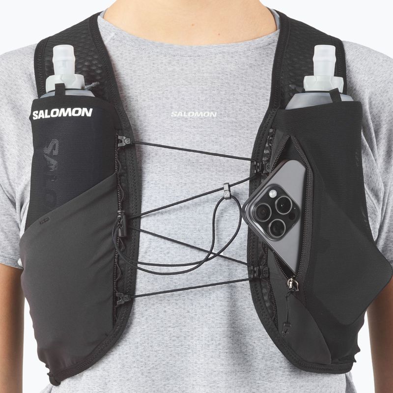 Běžecká vesta Salomon GRVL Skin 4 black 6