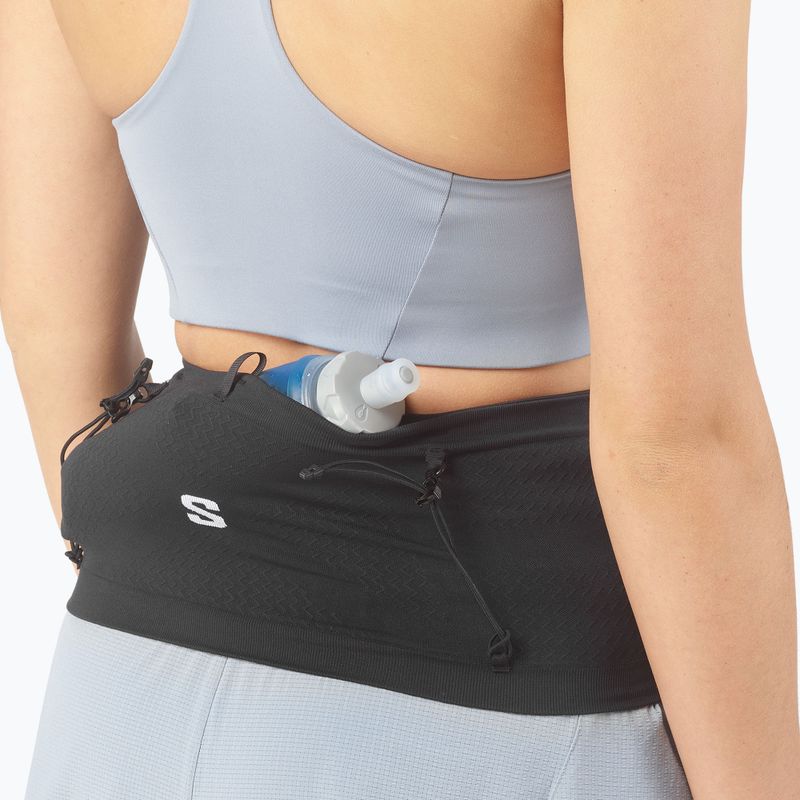 Běžecký pás Salomon ADV SKIN Seamless black/white 7
