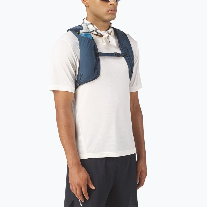 Turistický batoh Salomon XT 10 l spellbound/grisaille/bright chartreuse 4