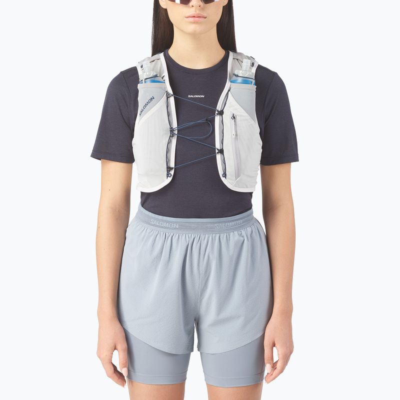 Běžecká vesta Salomon Advance Skin 5 Set alloy/gray violet/spellb 3