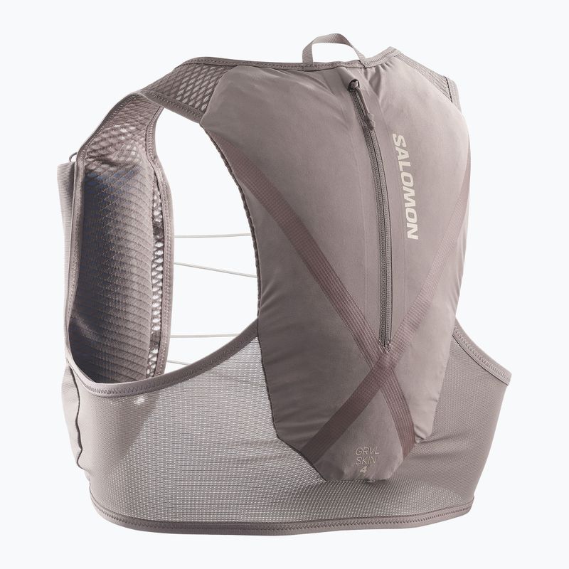 Běžecká vesta Salomon GRVL Skin 4 Set iron/silver cloud 2