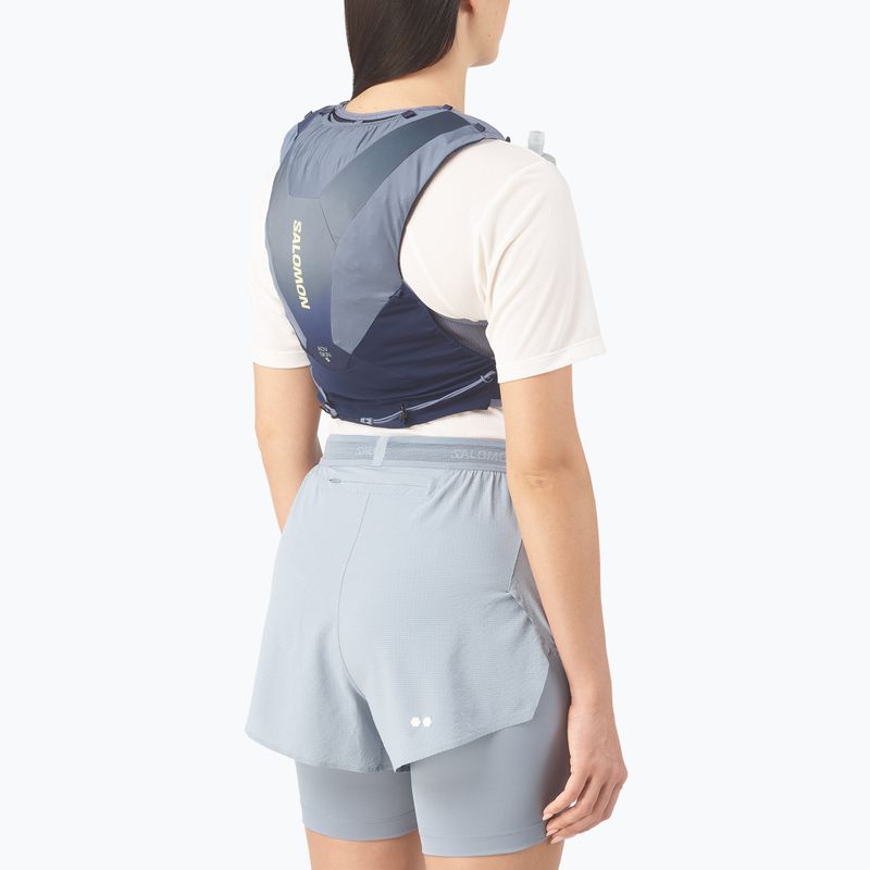 Běžecká vesta Salomon ADV SKIN 5 Gradient Set maritime blue/gray 4