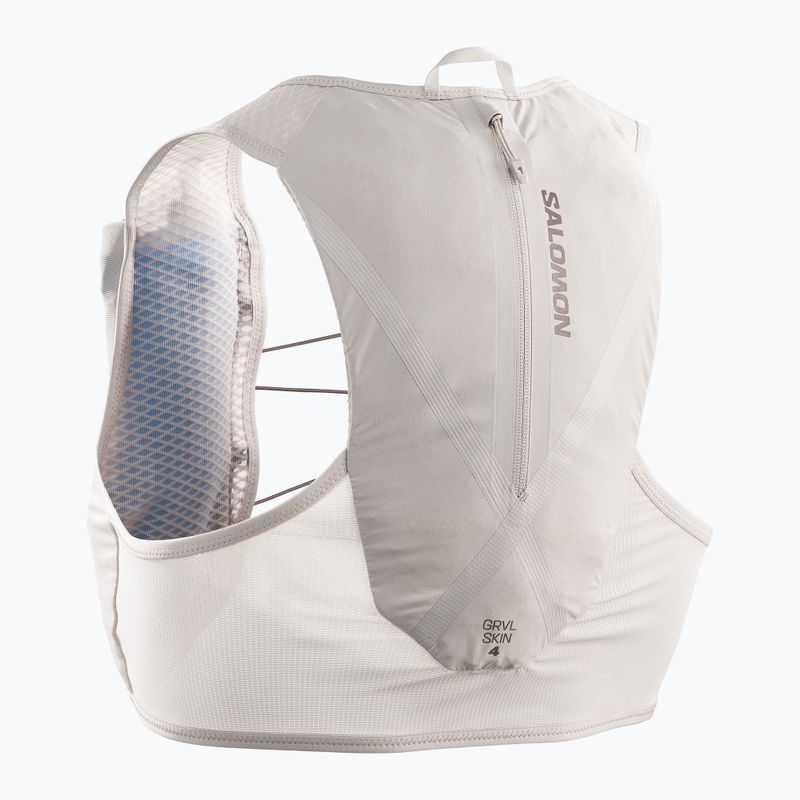 Běžecká vesta Salomon GRVL Skin 4 Set silver cloud/iron 2