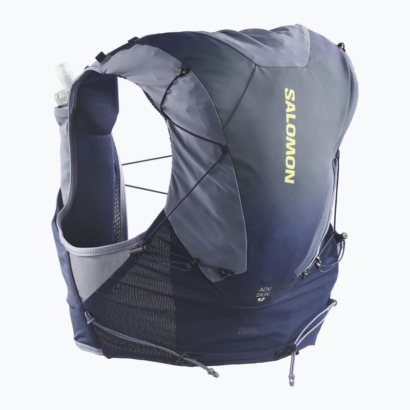 Běžecká vesta Salomon ADV SKIN 12 Gradient Set martime blue/gray 2