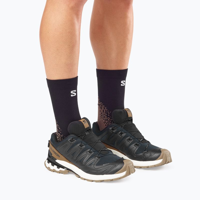 Pánské běžecké boty Salomon XA PRO 3D V9 GTX Lifelong black/coyote brown/vanilla ice 7