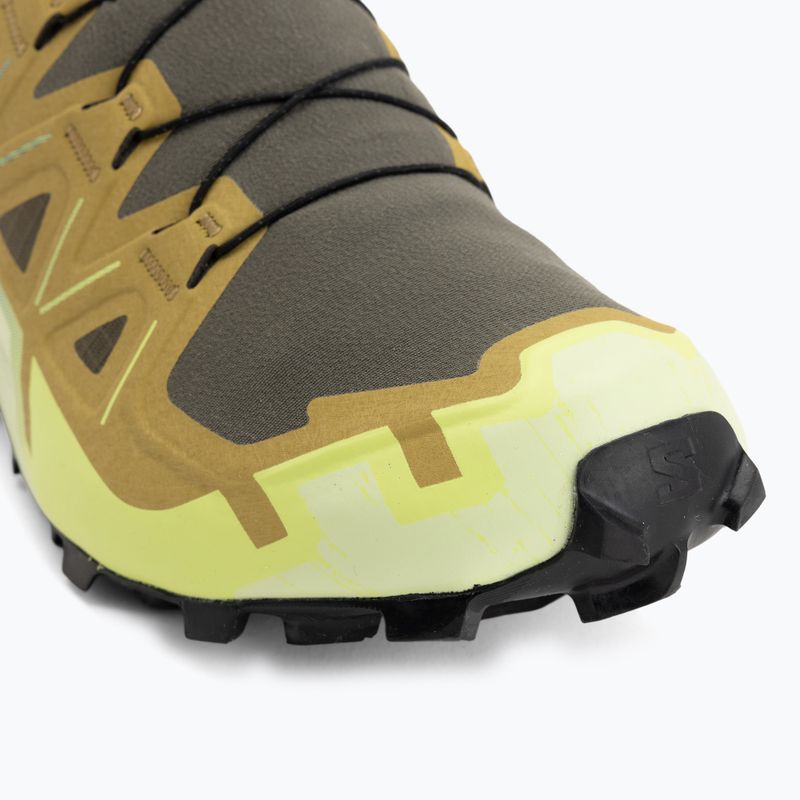 Pánské běžecké boty Salomon Speedcross 6 GTX grape leaf/aspargus green 7