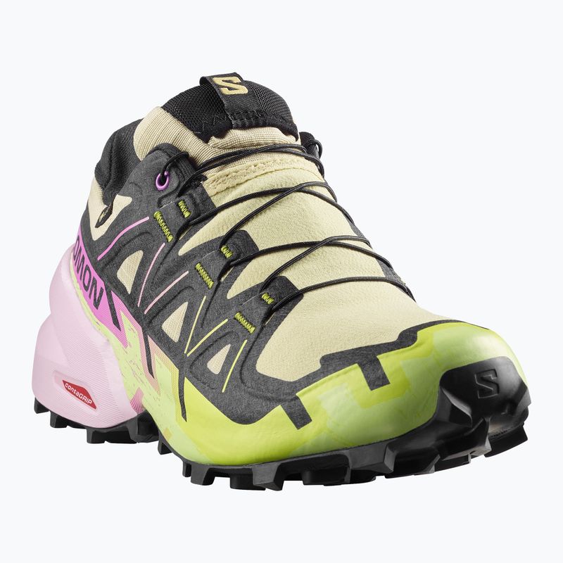 Dámské běžecké boty Salomon Speedcross 6 GTX bog/dawn pink 2