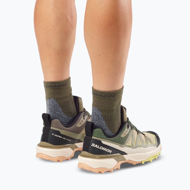 Pánské trekové boty Salomon X Ultra 360 Edge aloe/slate green 7