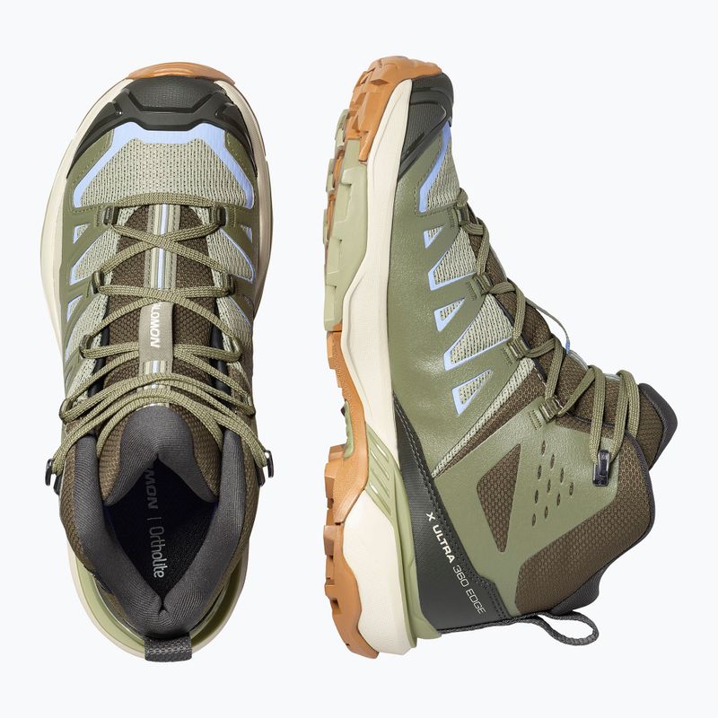 Dámské trekové boty Salomon X Ultra 360 Edge Mid GTX tea/deep lichen green 4