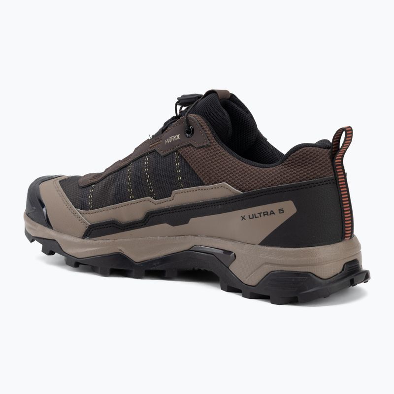 Pánské trekové boty Salomon X ULTRA 5 GTX black coffee/walnut/arabian 3