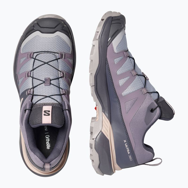 Dámské trekové boty Salomon X Ultra 360 gull/nine iron/shadow 5