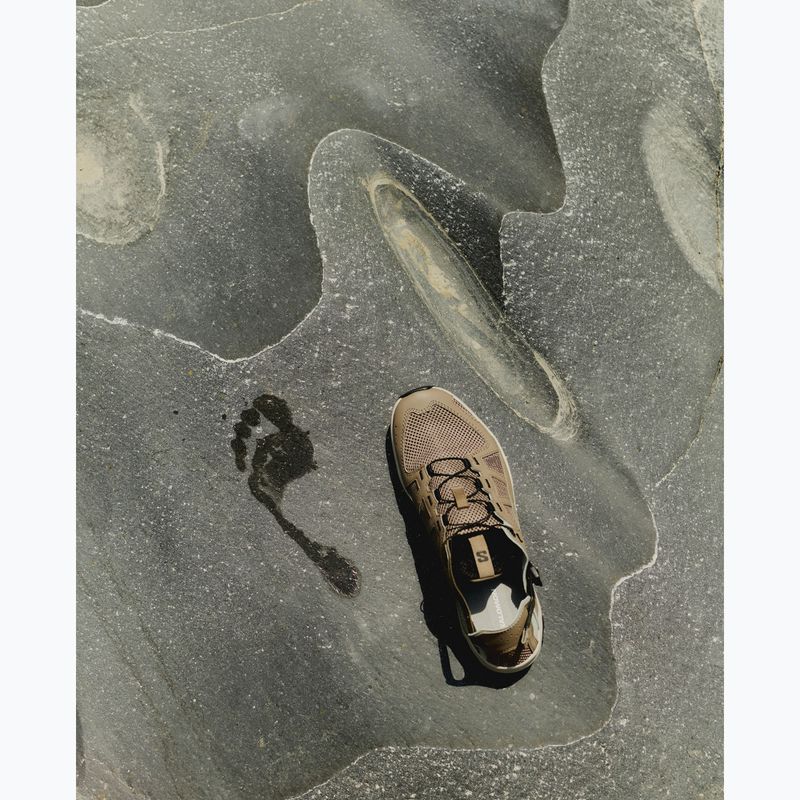 Pánské turistické boty Salomon Techamphibian 5 walnut/wrought iron/black 8