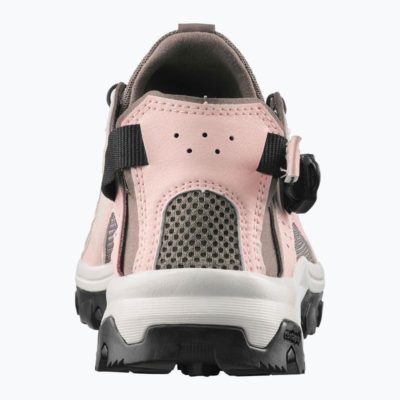 Dámské turistické boty Salomon Techamphibian 5 walnut/tapioca/clearly aqua 4