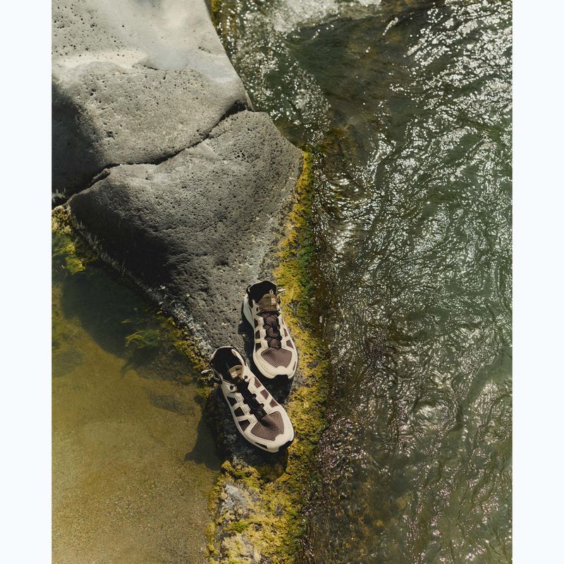 Dámské turistické boty Salomon Techamphibian 5 walnut/tapioca/clearly aqua 8