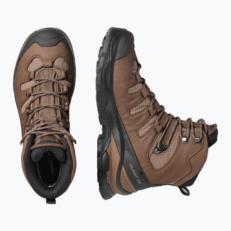 Pánské trekové boty Salomon Quest 5 GTX dark earth/black 6