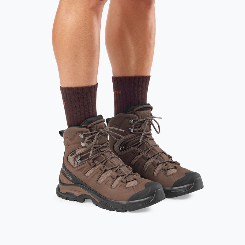 Pánské trekové boty Salomon Quest 5 GTX dark earth/black 7