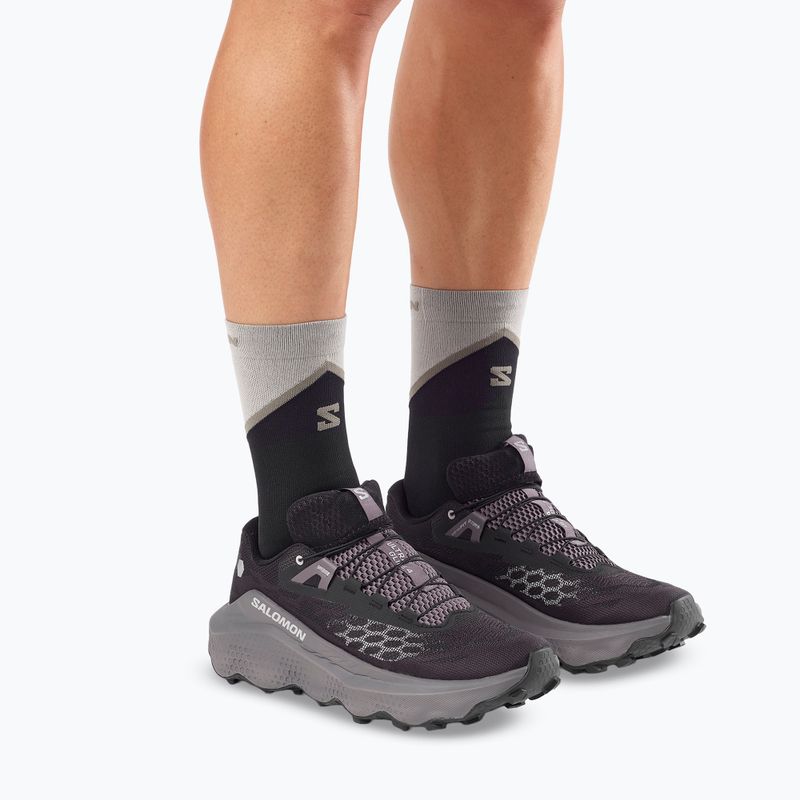 Pánské běžecké boty Salomon Ultra Glide 4 black/dark gull gray/silver cloud 8