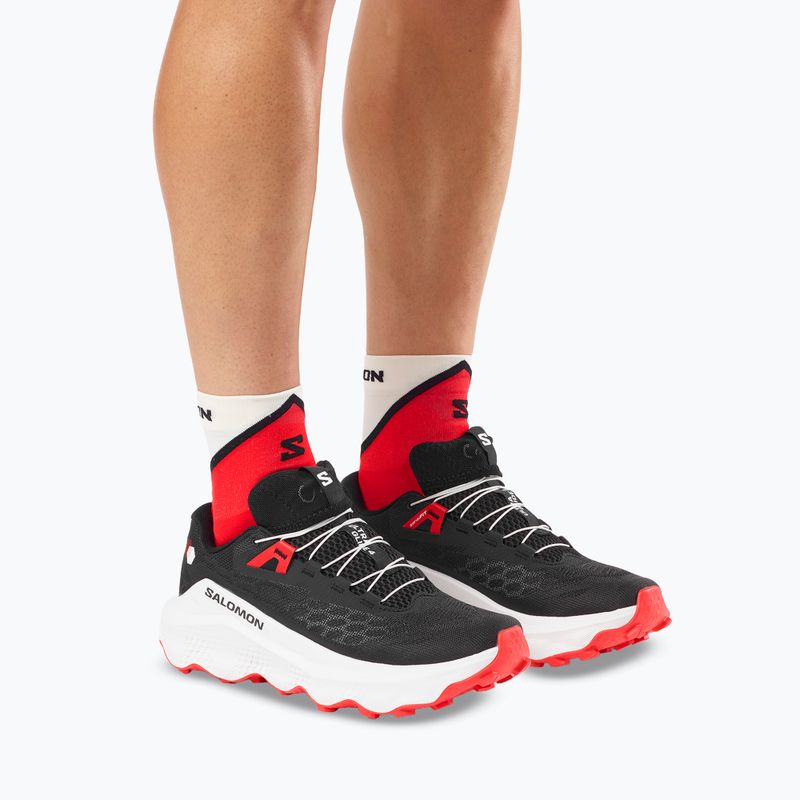 Pánské běžecké boty Salomon Ultra Glide 4 black/white/fiery red 8