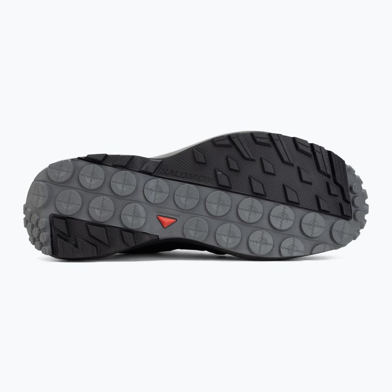 Pánské turistické boty Salomon Techamphibian 5 black/black/castlerock 4