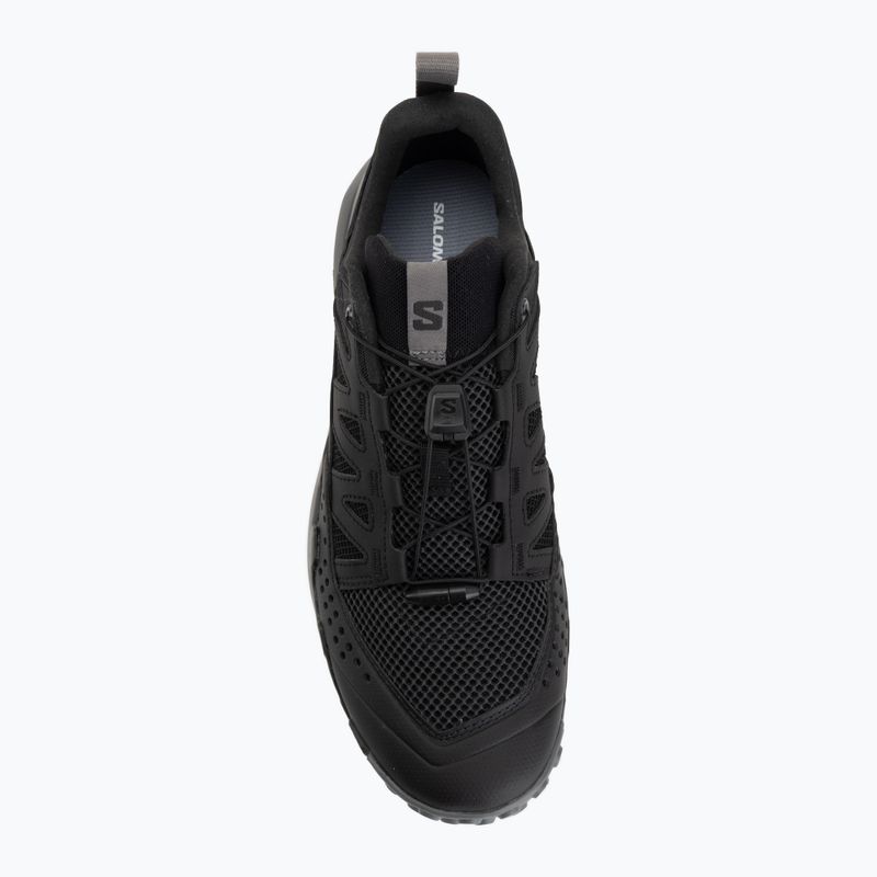 Pánské turistické boty Salomon Techamphibian 5 black/black/castlerock 5