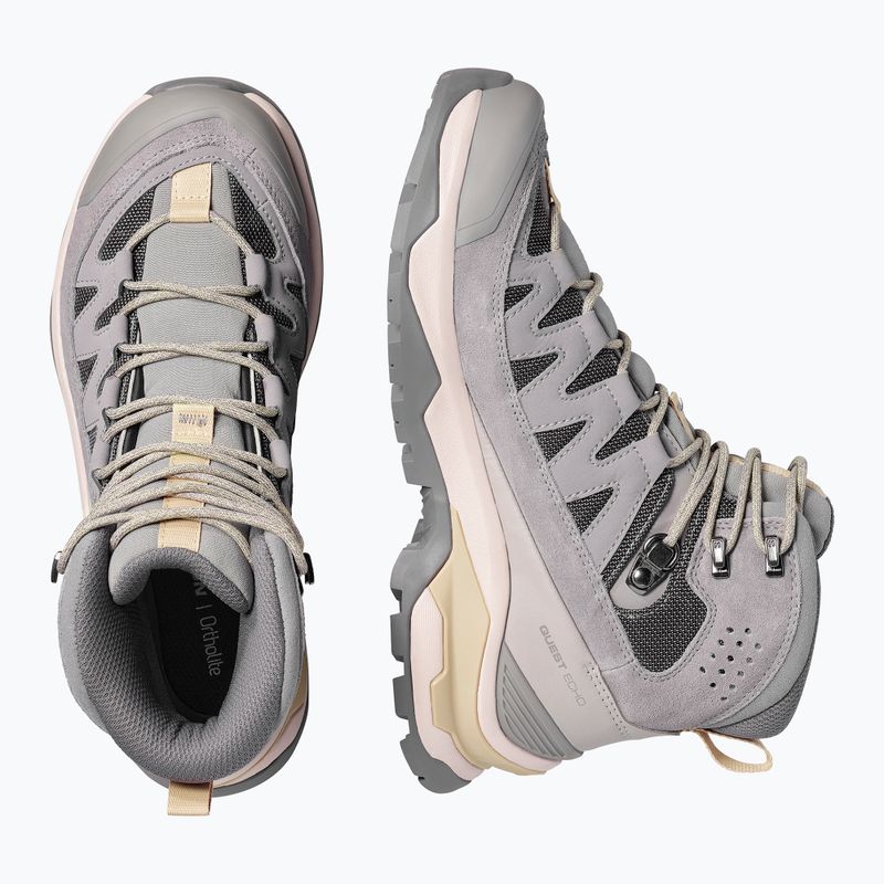 Dámské trekové boty Salomon Quest Echo GTX gull/paloma/bog 5