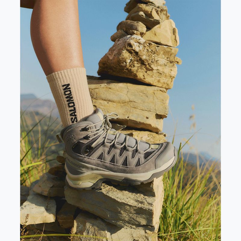 Dámské trekové boty Salomon Quest Echo GTX gull/paloma/bog 8