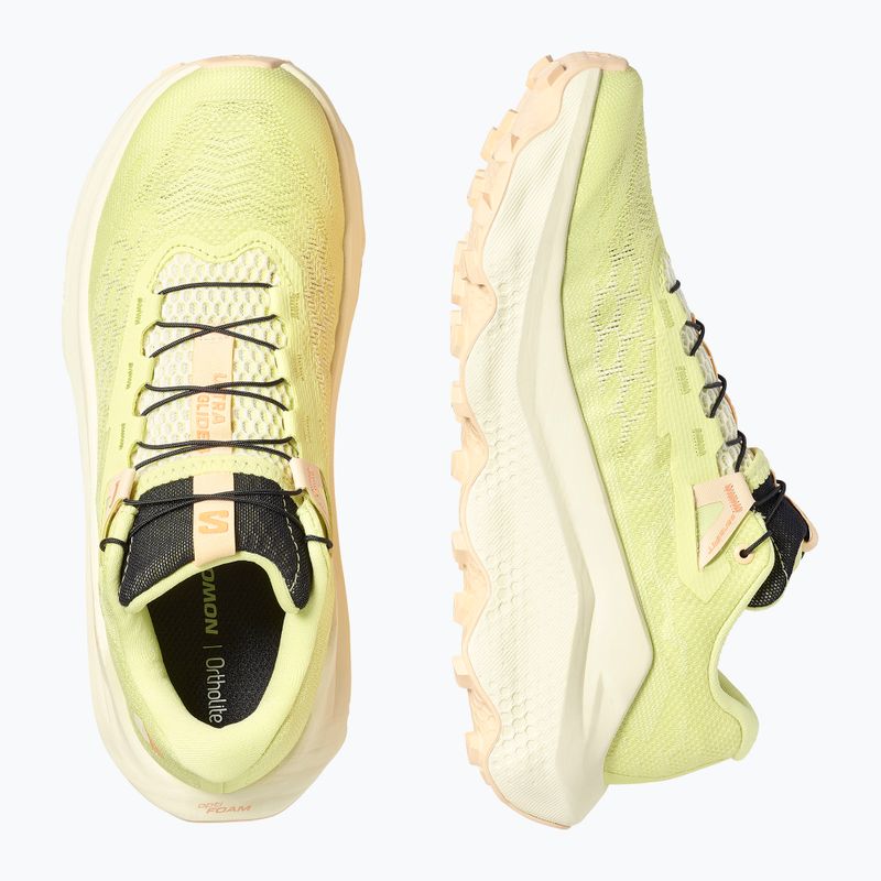 Dámské běžecké boty Salomon Ultra Glide 4 sunnylime/transpyellow/almondcream 6