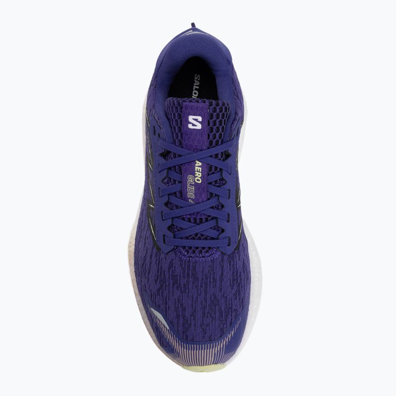 Dámské běžecké boty Salomon Aero Glide 4 deep blue/white/butterfly 5