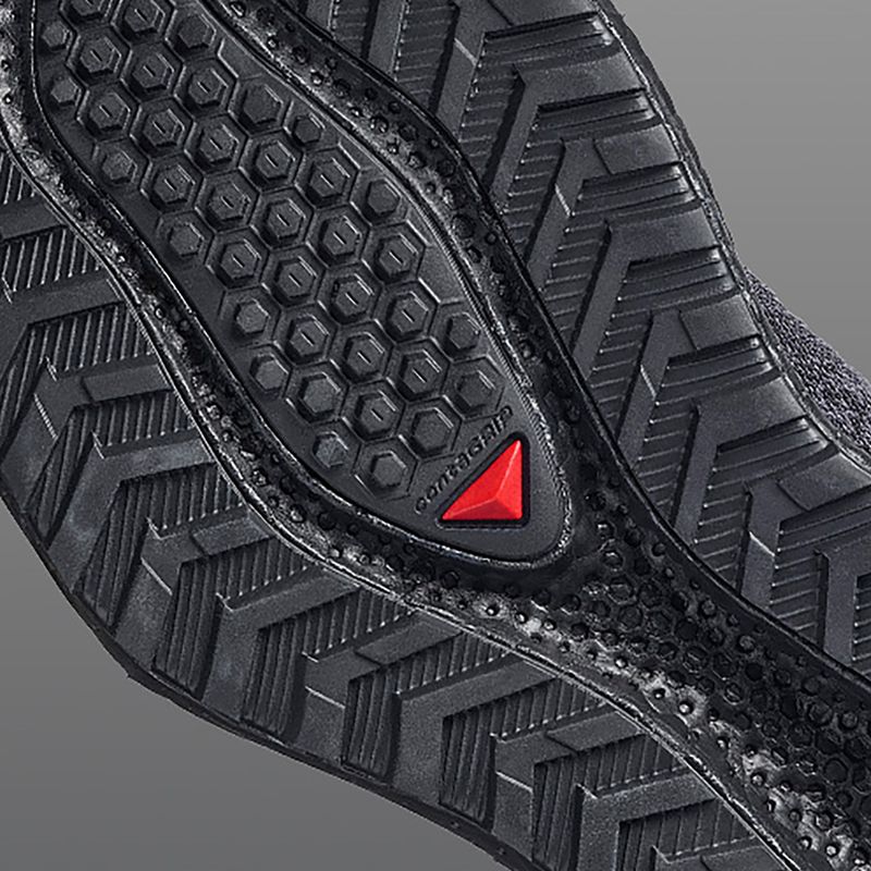 Pánské běžecké boty Salomon Aero Glide 4 GRVL black/asphalt/black 6