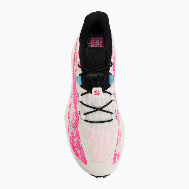 Pánské běžecké boty Salomon Aero Glide 4 GRVL vanilla ice/knockout pink/black 5