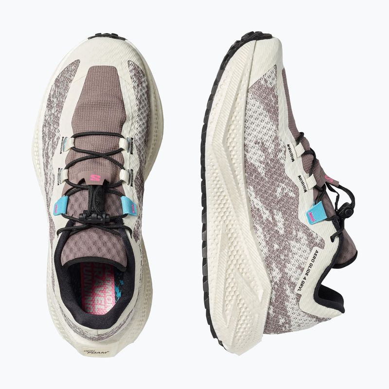 Pánská běžecká obuv Salomon Aero Glide 4 GRVL vanilla ice/black/iron 4