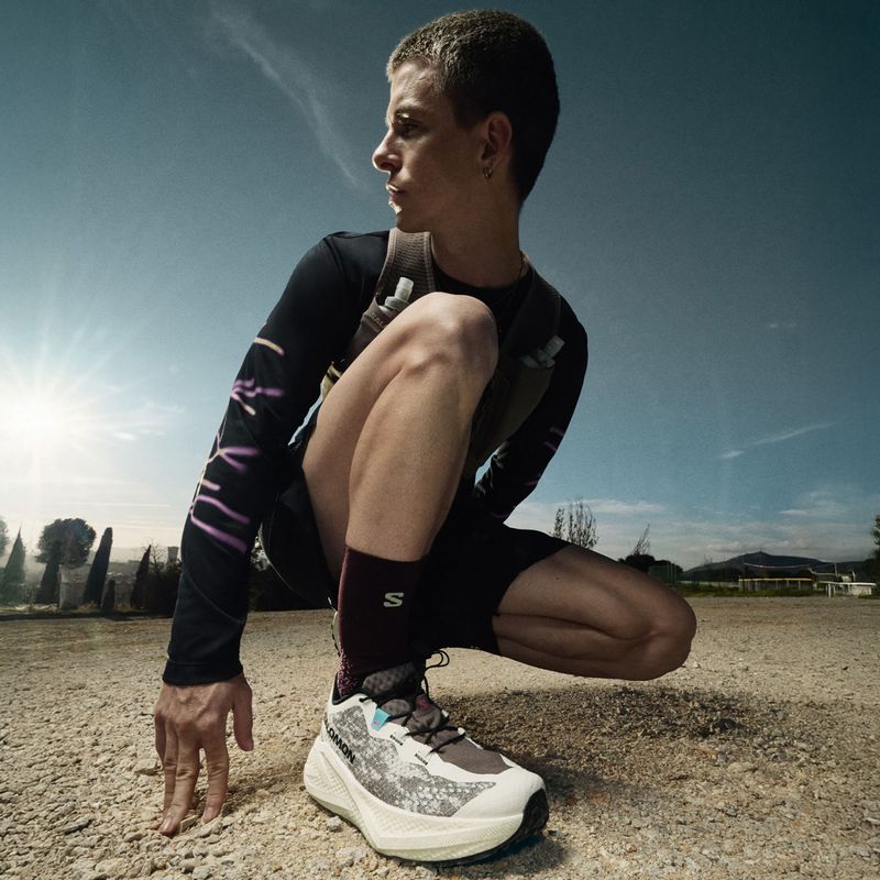 Pánská běžecká obuv Salomon Aero Glide 4 GRVL vanilla ice/black/iron 7