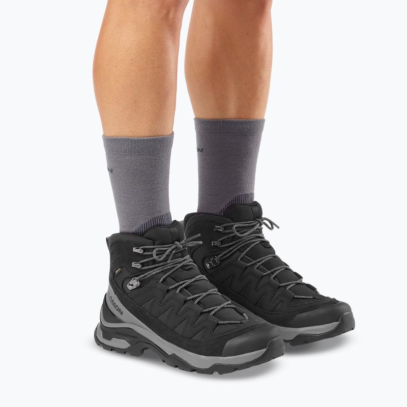 Pánské trekové boty Salomon Quest Echo GTX black/clrock/black 8