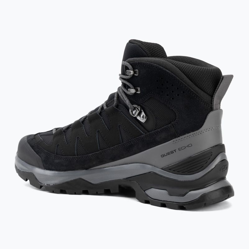 Pánské trekové boty Salomon Quest Echo GTX black/clrock/black 3