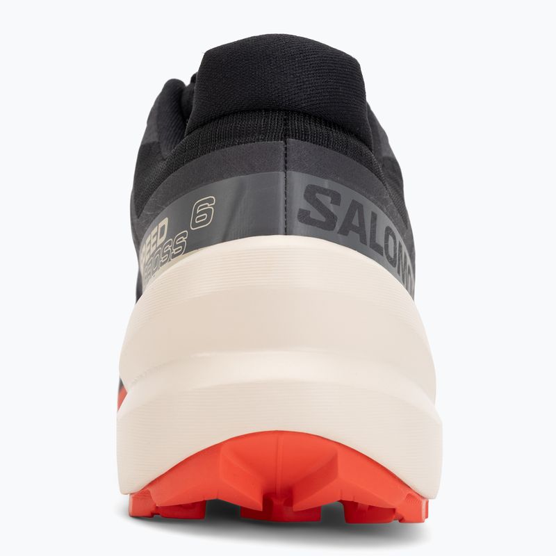 Pánské běžecké boty Salomon Speedcross 6 black/fiery red/almond milk 6