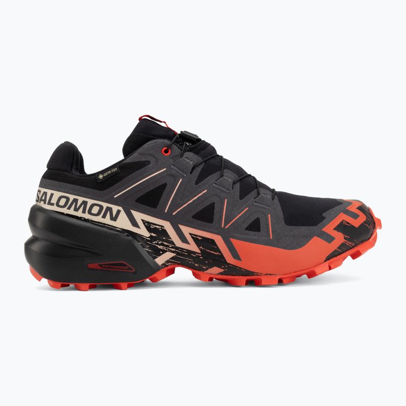 Pánské běžecké boty Salomon Speedcross 6 GTX black/fiery red 2