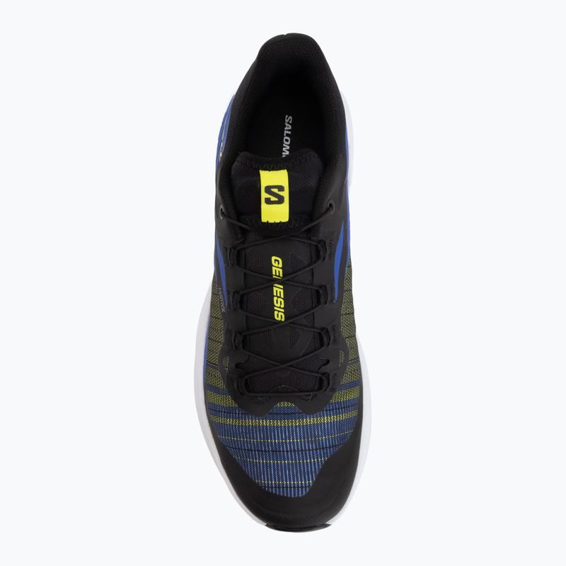 Pánské běžecké boty Salomon Genesis black/acid lime/bluing 5