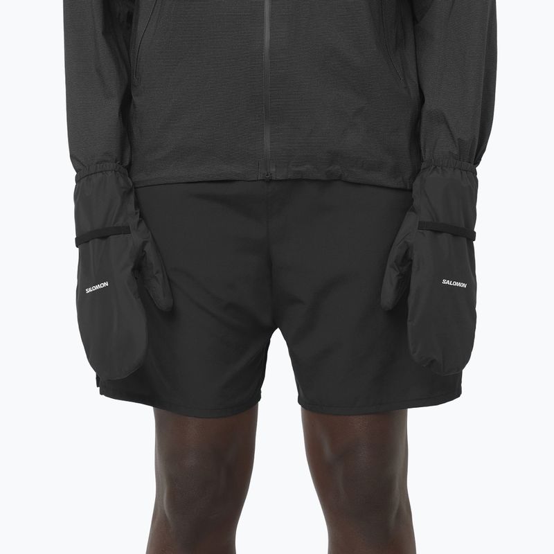 Běžecké rukavice Salomon Bonatti Pro WP Mitten deep black 5