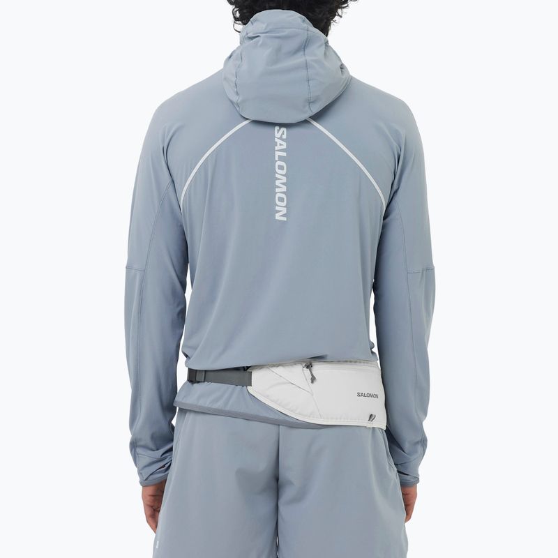 Pánská běžecká bunda Salomon Sense Aero Hybrid Half Zip Hooded trade winds 2