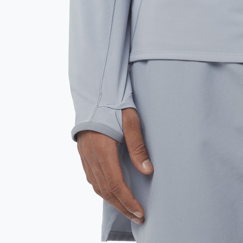 Pánská běžecká bunda Salomon Sense Aero Hybrid Half Zip Hooded trade winds 5