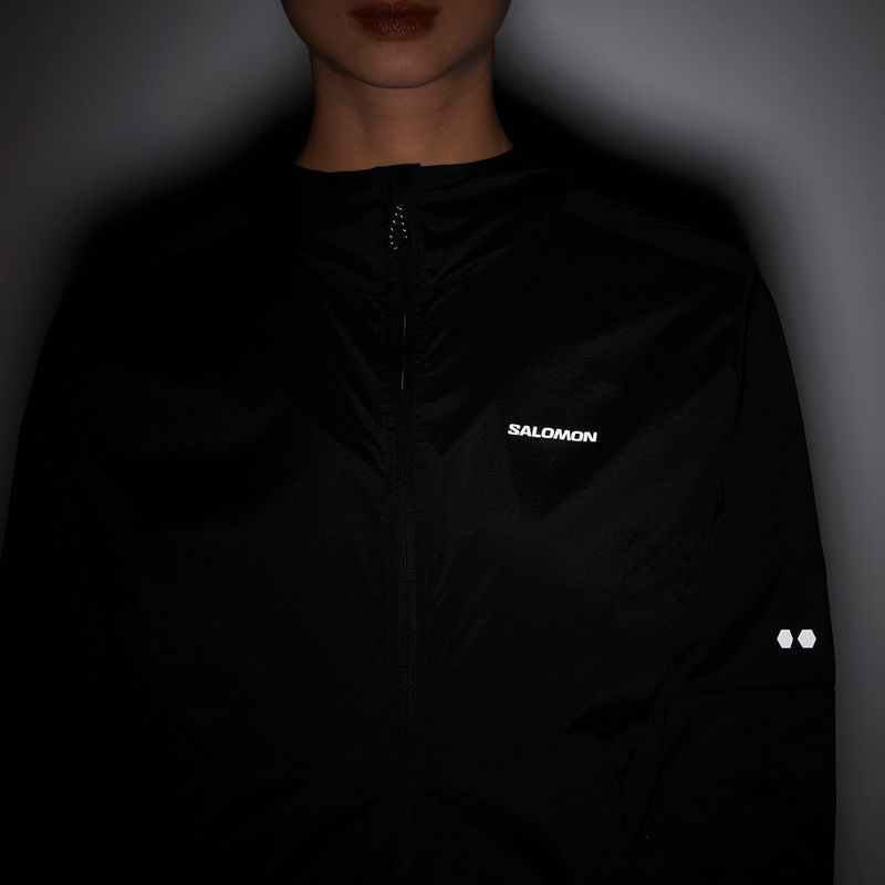 Dámská běžecká bunda Salomon Sense Aero Wind black 5