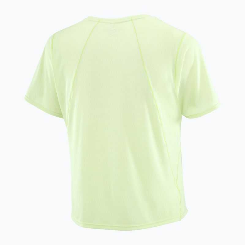 Dámské běžecké tričko Salomon Shakeout Air Cropp butterfly 4