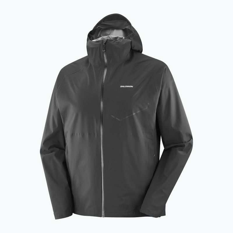 Pánská běžecká bunda Salomon Bonatti Waterproof dee black 7
