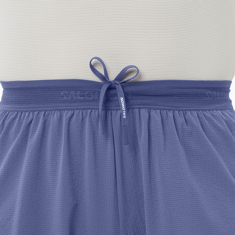 Pánské běžecké šortky Salomon Sense Aero Stow 5" marlin 3