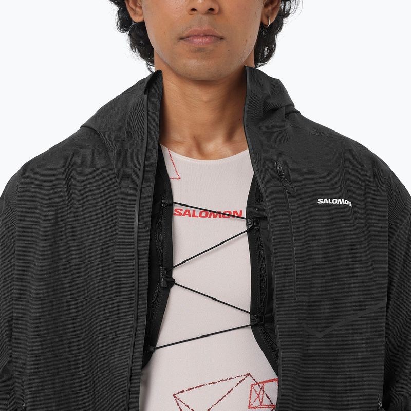 Pánská běžecká bunda Salomon S/Lab Bonatti Infinite Jacket deep black 4