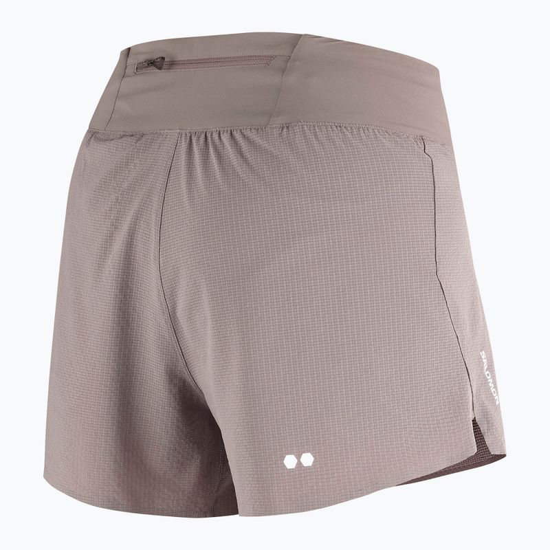 Dámské běžecké šortky Salomon Sense Aero Stow 4" iron 7