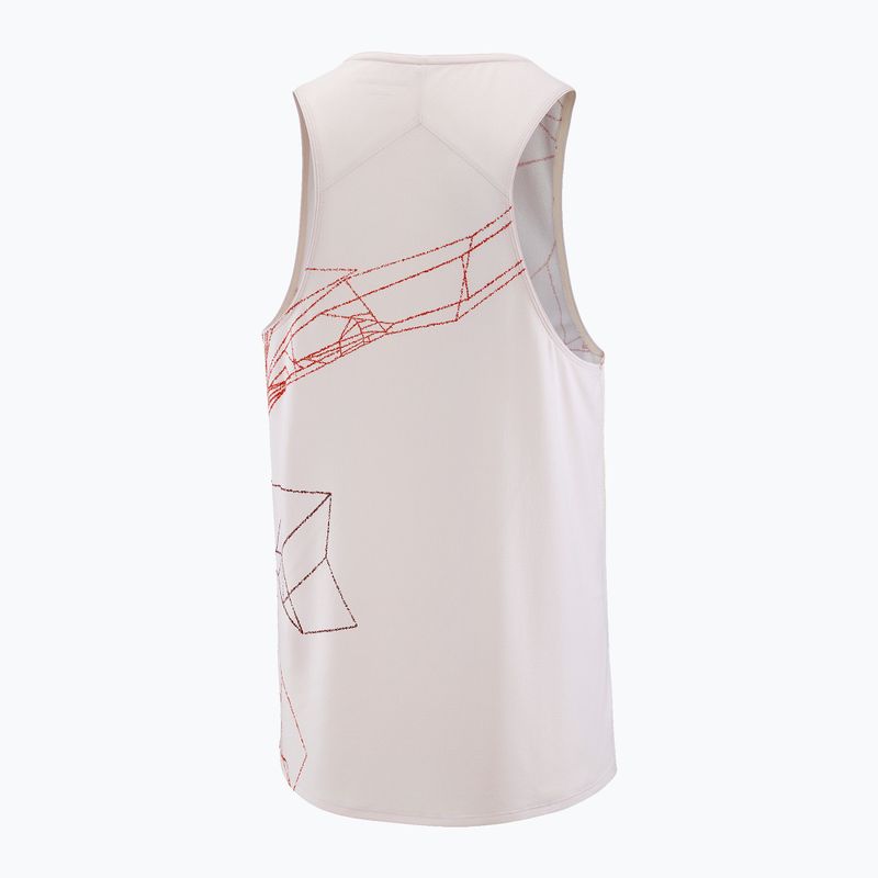 Pánské běžecké tričko Salomon S/Lab Speed Tee lilac ash/fiery red 5