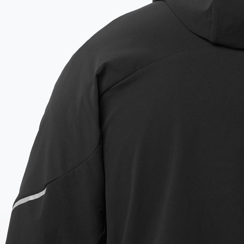 Pánská běžecká bunda Salomon Ultra Softshell Jacket deep black 4
